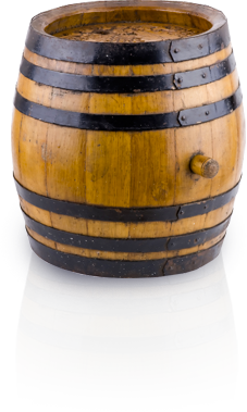 wooden cask