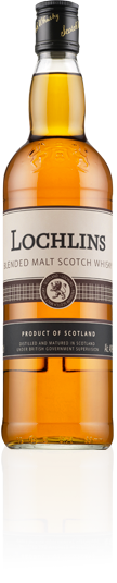 Lochlins whisky bottle